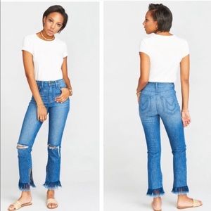Show me your mumu fringe jeans
